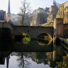 Схема вышивки «У МОСТА»