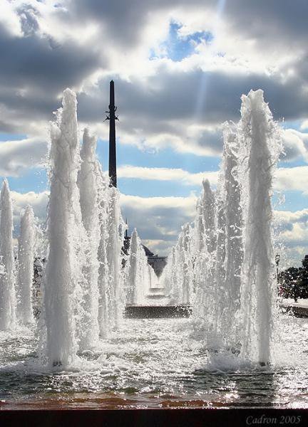 каскад фонтанов - оригинал