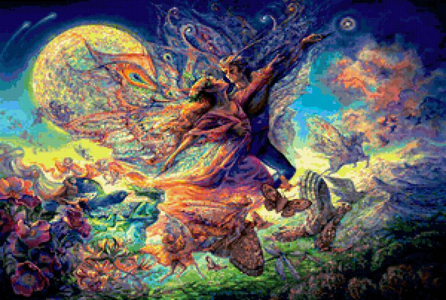 Жезефина Уолл "Дюймовочка" - репродукция, жезефина уолл - предпросмотр