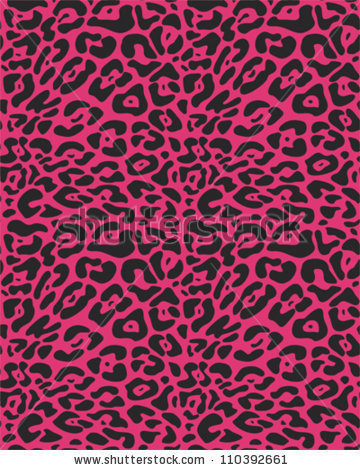 Леопард в розовом - лепард, орнамент - оригинал