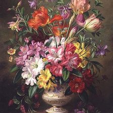 Схема вышивки «букет-106»