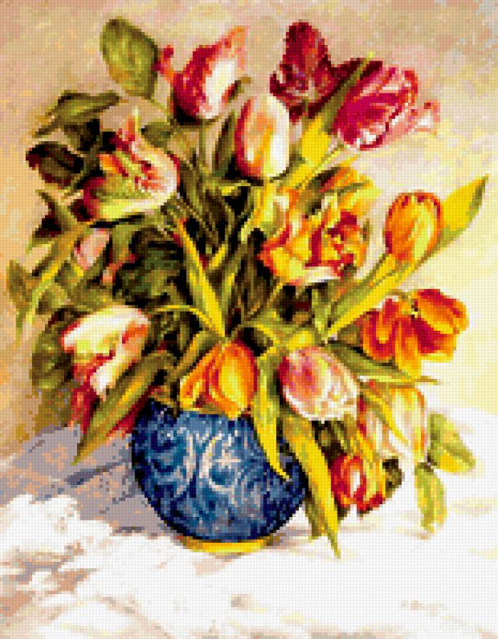 тюльпаны - предпросмотр