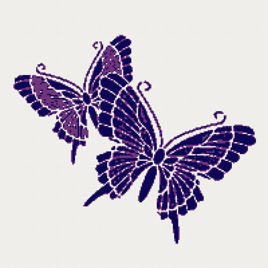 Бабочки - предпросмотр