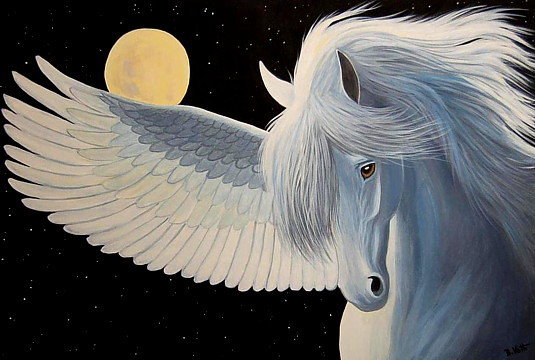 пегас - лошади - оригинал