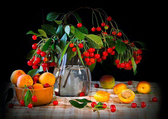 натюрморт 1 - фрукты, натюрморт - оригинал