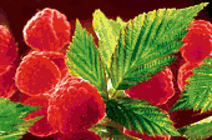 малина - фрукты, малина, натюрморт - предпросмотр