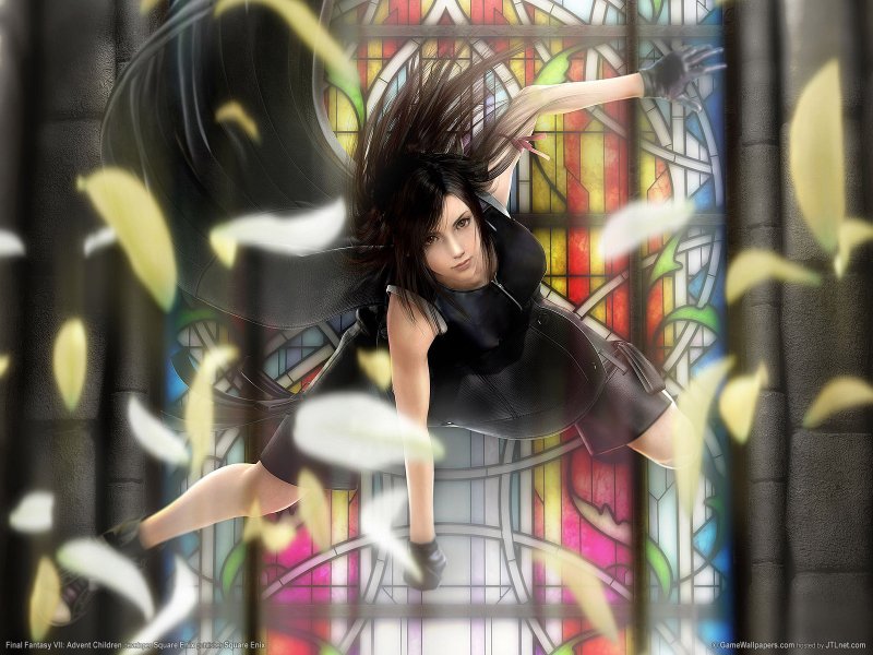 Последняя фантазия 7 - боец, игра, девушка, герой, амиме - оригинал