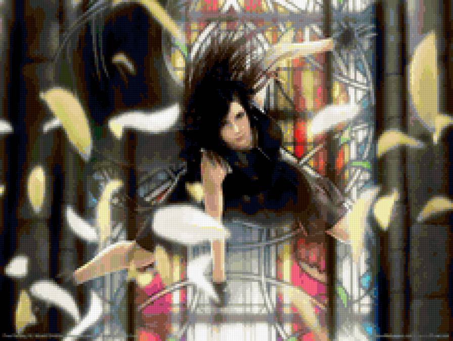 Последняя фантазия 7 - девушка, герой, амиме, боец, игра - предпросмотр