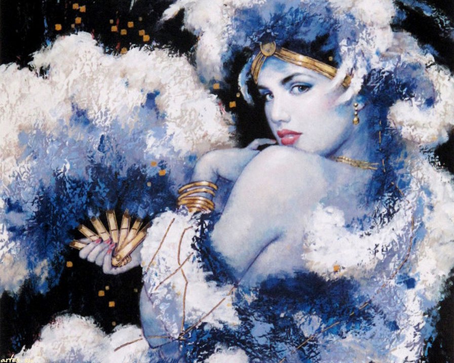 красотка - портрет - оригинал