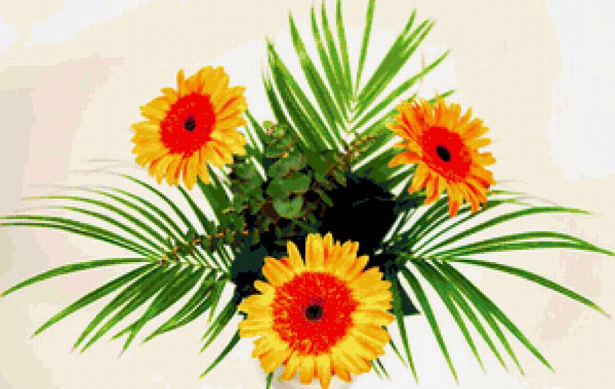 Красивые яркие цветочки) - flowers, цветы - предпросмотр