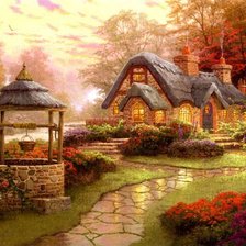 Схема вышивки «пейзаж-21»