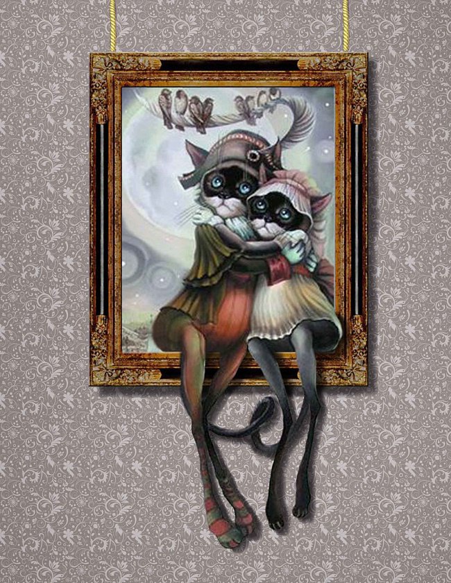 коты Н. Соколовой - коты кошки - оригинал