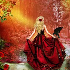 Схема вышивки «Буйство красок»