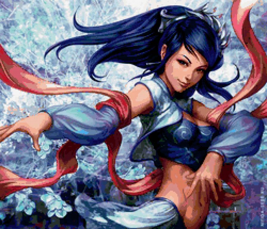 танец - танец, девушка, фентези - предпросмотр