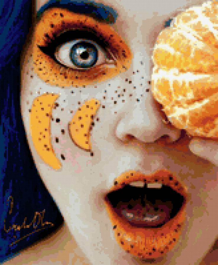 манго - дівчина - предпросмотр