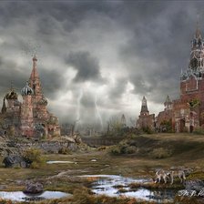 Схема вышивки «москва»