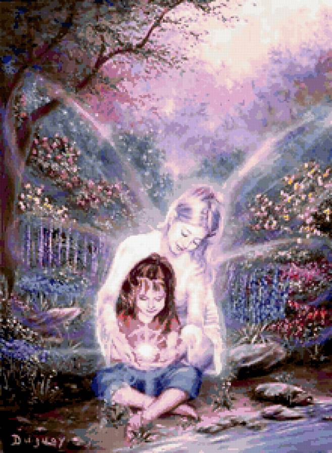 ангел - дівчина, ангел - предпросмотр