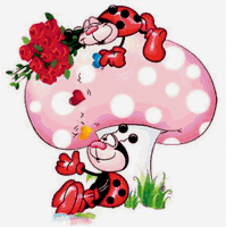 Серия "Божьи коровки" - насекомые. божьи коровки, забавные картинки, детское - предпросмотр