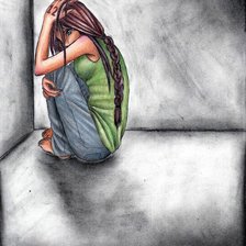 Схема вышивки «Китнисс»