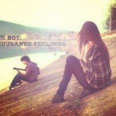 One boy thousand feelings - love - оригинал