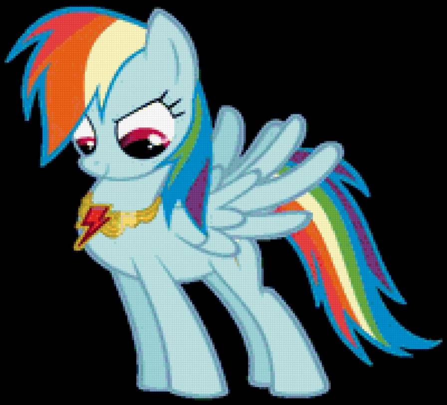 Rainbow Dash - my little pony, rainbow dash, mlp - предпросмотр