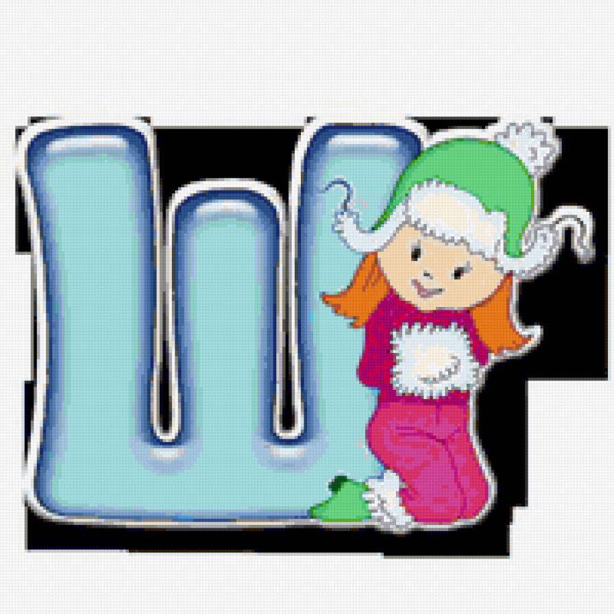 Серия "АЗБУКА" - Ш - азбука в картинках. вышиваем малышам - предпросмотр