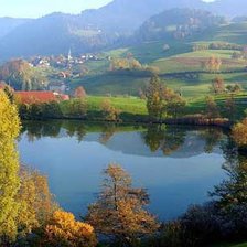 Схема вышивки «Пейзаж»