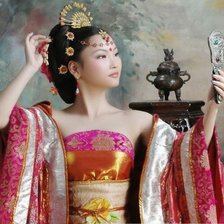 Оригинал схемы вышивки «Китайская принцесса.» (№351708)