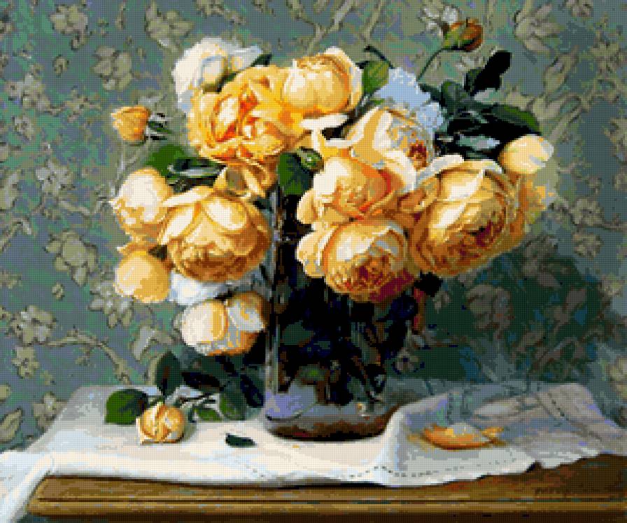 желтые розы-1 - предпросмотр