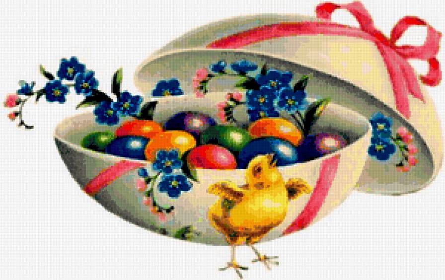 Пасхальные мотивы. - праздник, пасха - предпросмотр