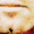 Предпросмотр схемы вышивки «Месси акварелька» (№352454)