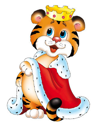 Тигруша - детский мотив, вышивка, мультяшные герои - оригинал