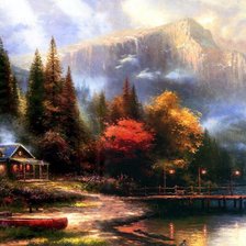 Схема вышивки «Окончание идеального дня III»