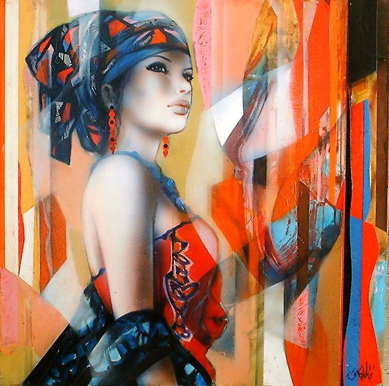 Африканская  девушка - оригинал