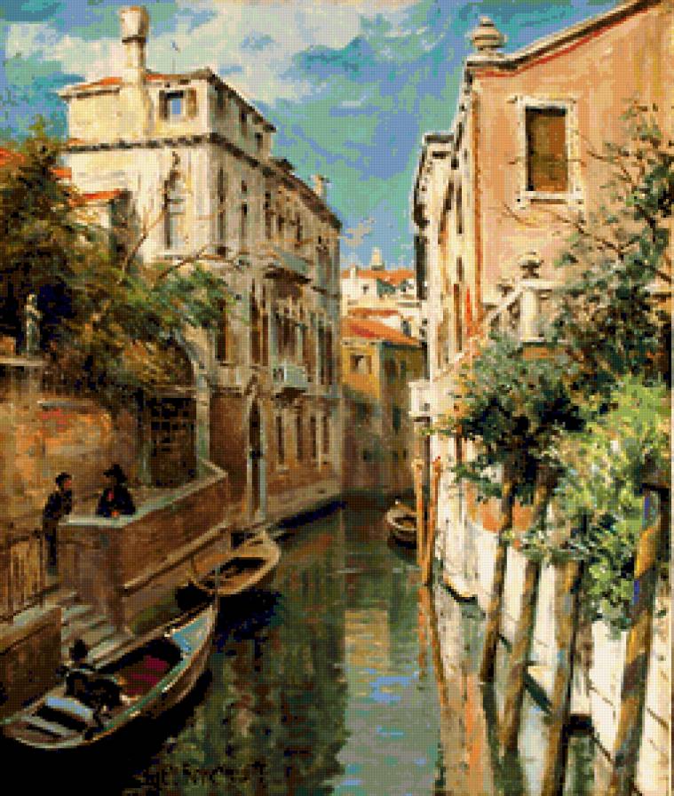 Каналы Венеции - каналы, пейзаж, венеция - предпросмотр