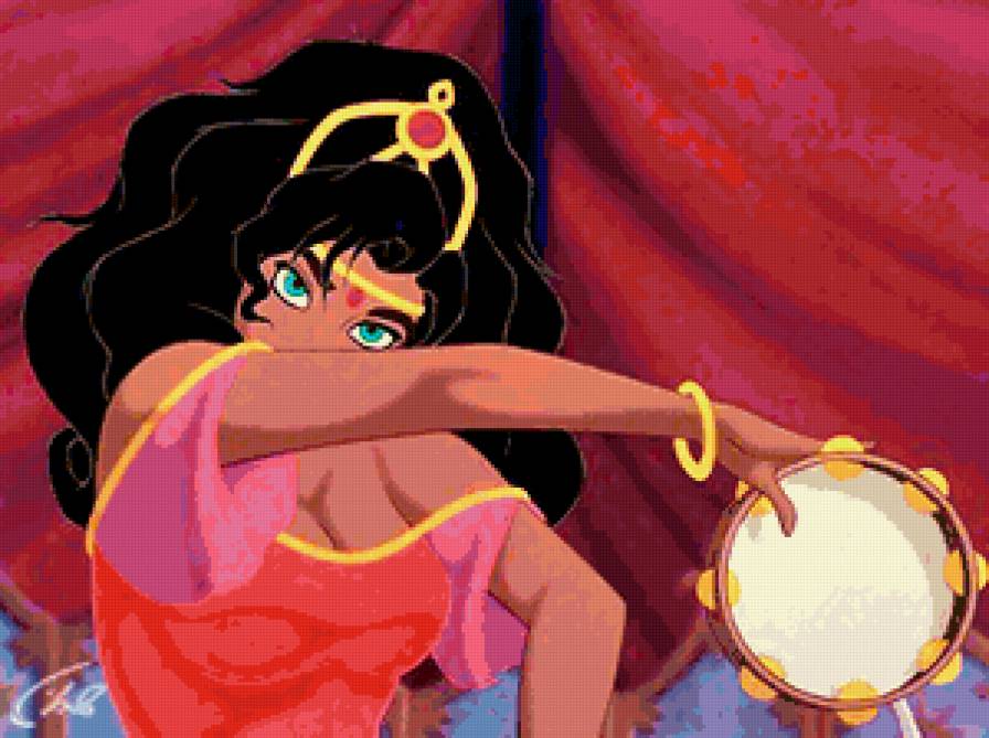 Эсмеральда - дисней - предпросмотр