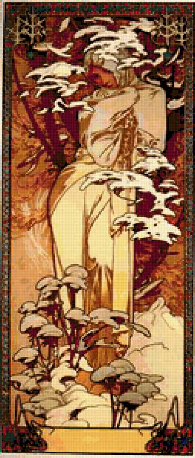 №353152 - карти, красота женщины, дети, цветы, фэнтези, живопись, девушка - предпросмотр