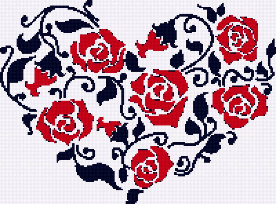 розы - 3 цвета, цветы - предпросмотр