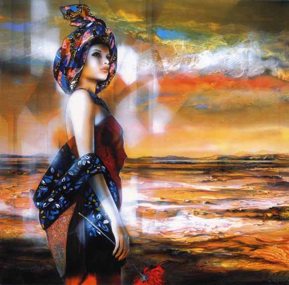 Африканская девушка - оригинал