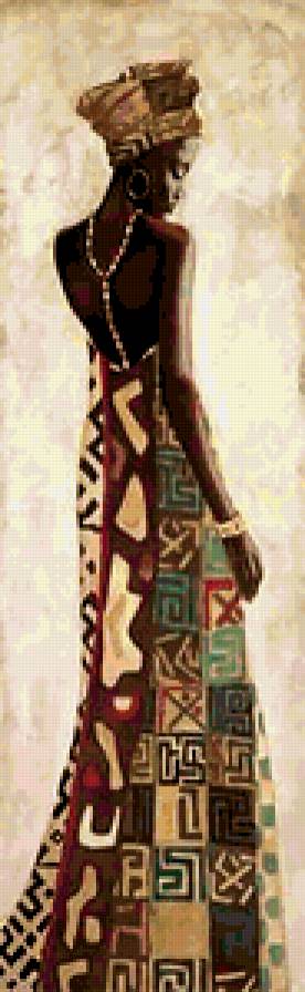 Африканская  девушка - предпросмотр