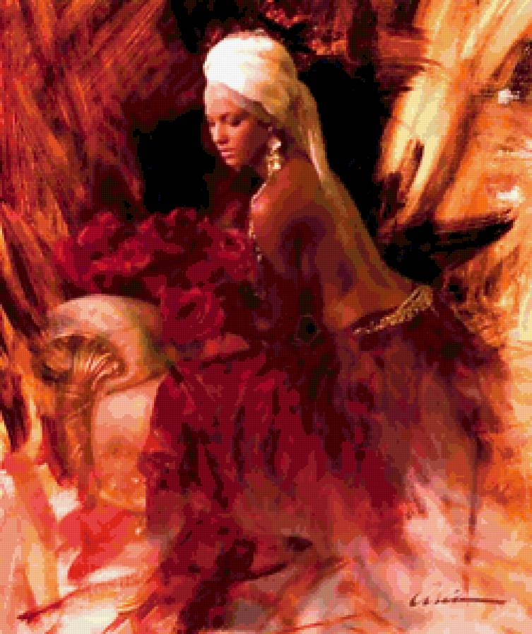 Африканская  девушка - предпросмотр