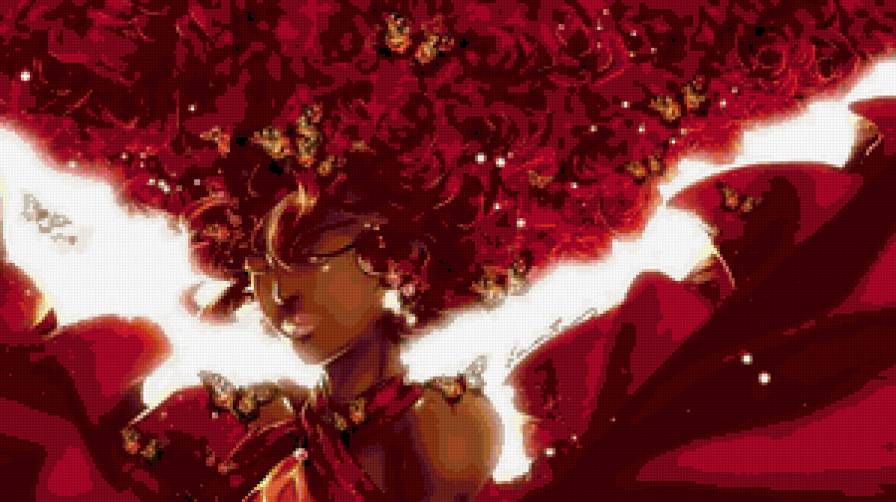 Африканская девушка - предпросмотр