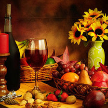 Схема вышивки «натюрморт»