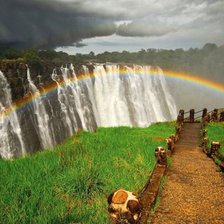 Схема вышивки «Радуга»