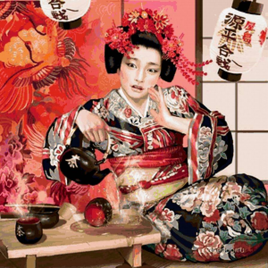 Иллюстрации Татьяны Дорониной 8 - картина, девушка - предпросмотр