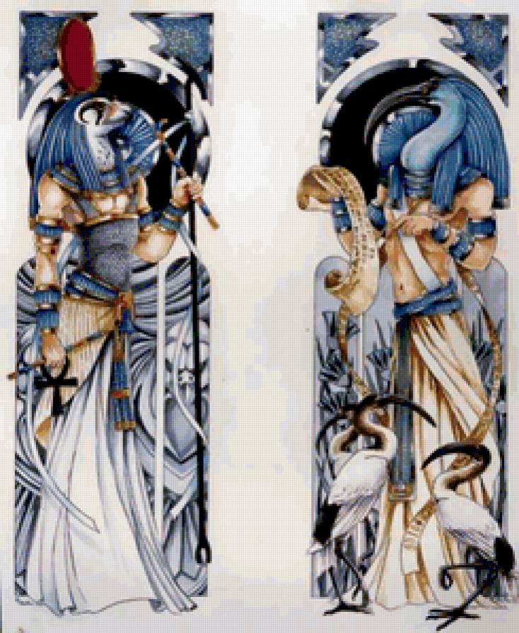 Боги - боги, египет, пирамиды - предпросмотр