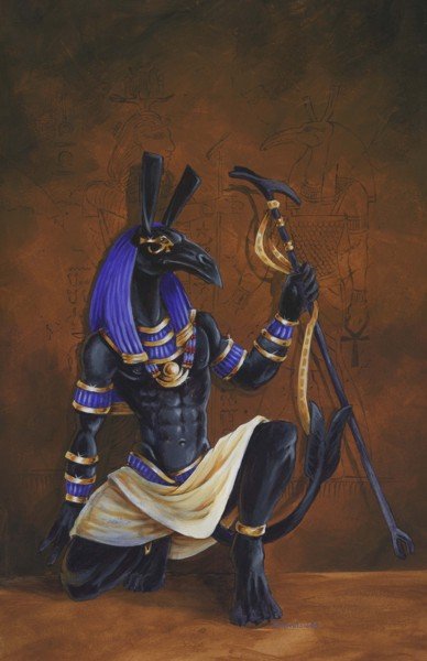 №354630 - пирамиды, боги, египет - оригинал