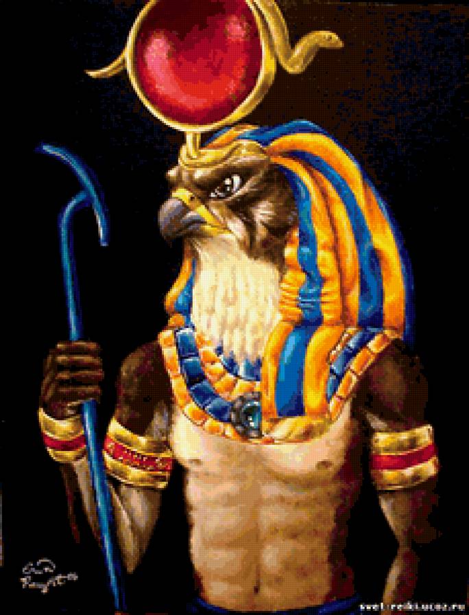 №354670 - египет, пирамиды, боги - предпросмотр