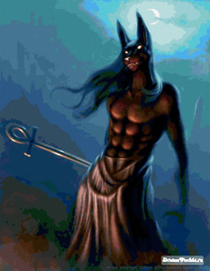 №354685 - боги, египет, пирамиды - предпросмотр