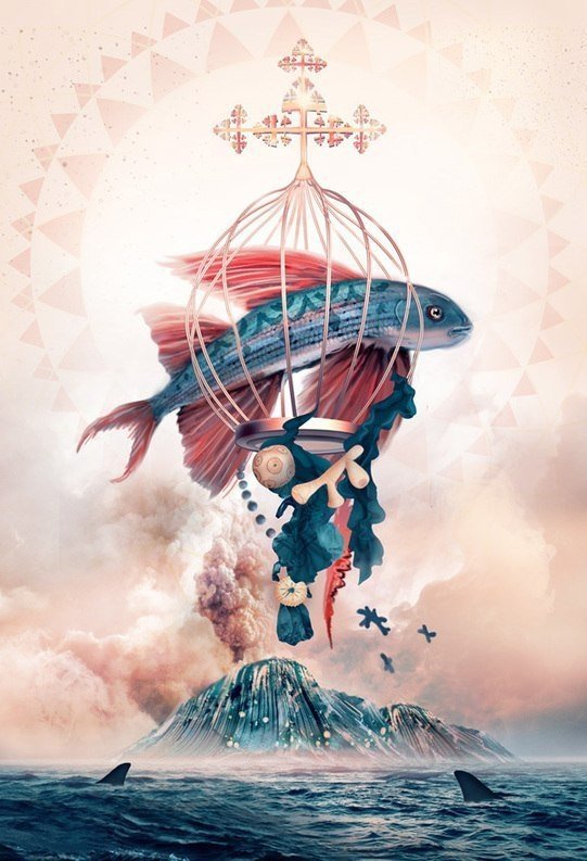 Рыба - знак зодиака, рыба, вода - оригинал